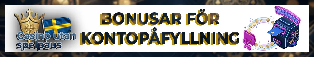 Förmånliga reloadbonusar och cashback-system för lojala spelare.